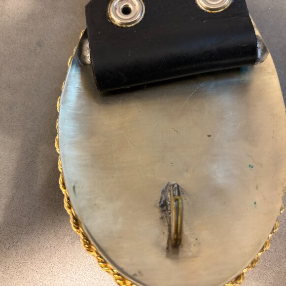 Lauren Hampton Signed Crystal Embellished One Of A Kind Designs Women's Belt - Picture 7 of 9